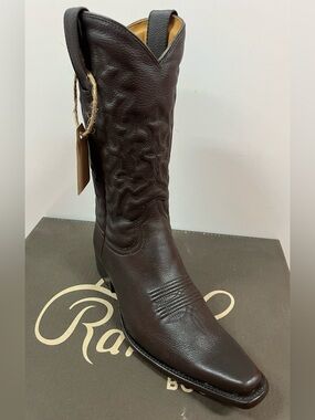 RANCHO Cowboy boot dark brown  MR8